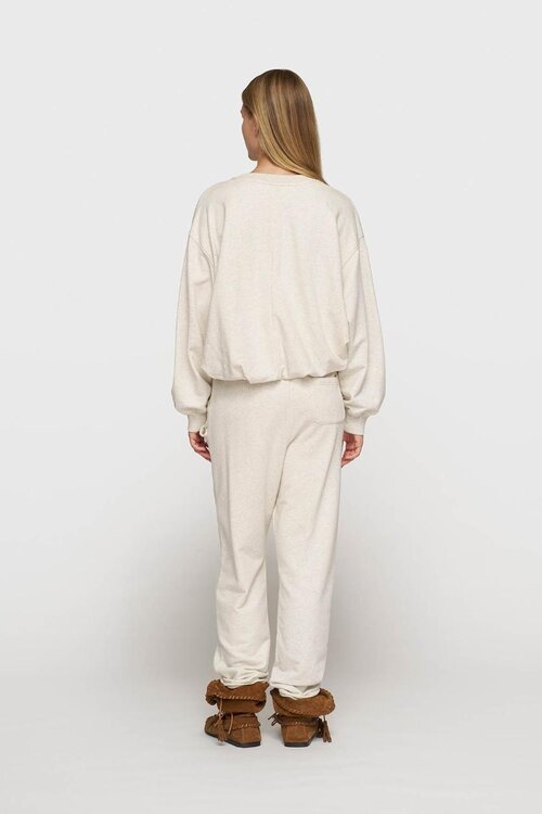 10Days Soft White pleated sweater