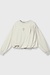 10Days Soft White pleated sweater