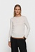 10Days Soft White long sleeve tee rib