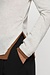 10Days Soft White long sleeve tee rib