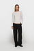10Days Soft White long sleeve tee rib