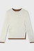 10Days Soft White long sleeve tee rib