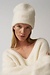 10Days Ecru hairy knit beanie