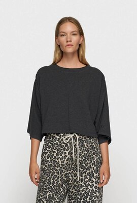 10Days Antra Melee cropped gathering sweater
