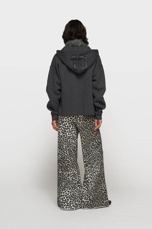 10Days Antra Melee statement zip hoodie