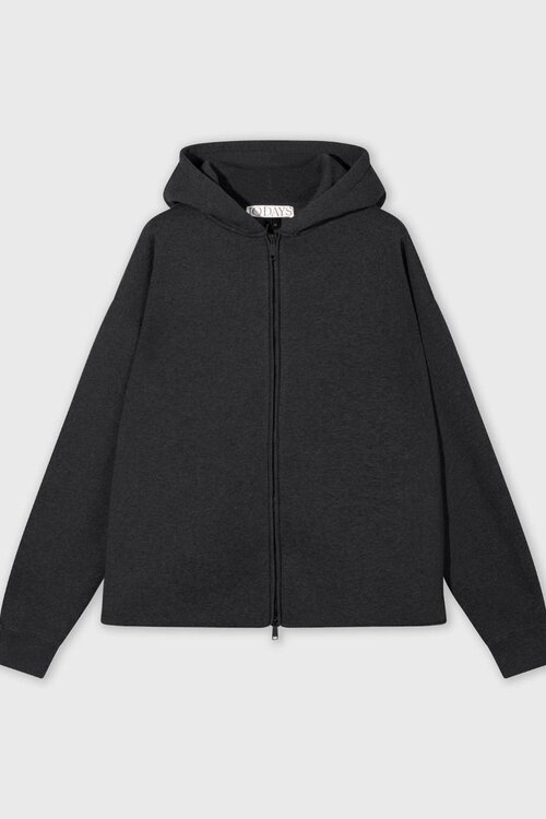 10Days Antra Melee statement zip hoodie