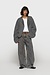 10Days Antra Melee puffy hairy knit bomber