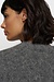 10Days Antra Melee puffy hairy knit bomber
