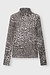 10Days Leopard mesh long sleeve leopard