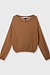 10Days Camel thin knit sweater