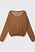 10Days Camel thin knit sweater