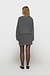 10Days Antra Melee mini hairy knit skirt