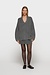 10Days Antra Melee mini hairy knit skirt