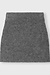 10Days Antra Melee mini hairy knit skirt