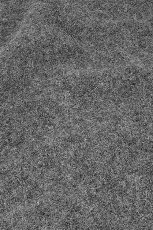 10Days Antra Melee mini hairy knit skirt