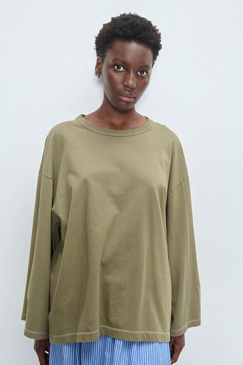 American Vintage Kaki T-shirt