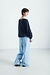 American Vintage Navy Gebreide Trui
