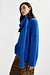 Essentiel Antwerp Blauw Trui met Sjaal