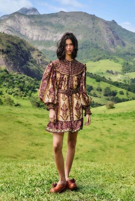 Farm Rio Sand Miini Jurk