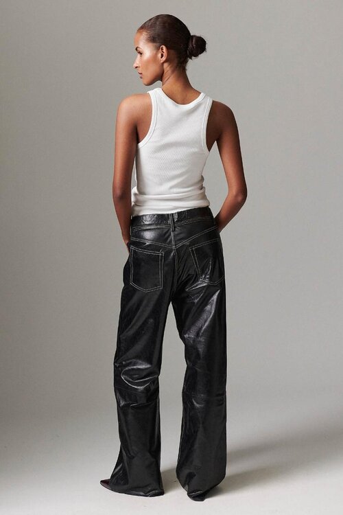 Day Birger et Mikkelsen Black Leren Broek