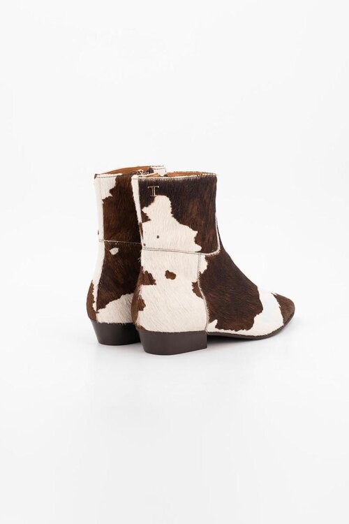 Toral Shoes Print Cow Kort Laars