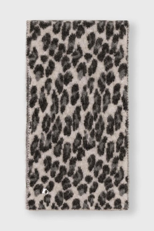 10Days Leopard knit scarf leopard