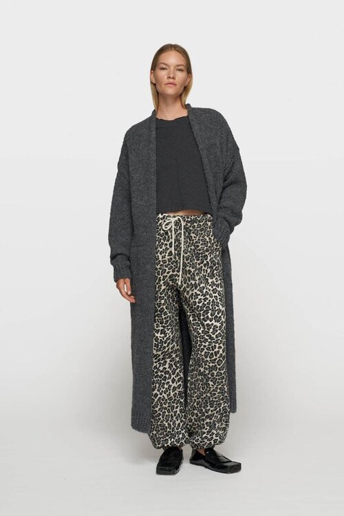 10Days Antra Melee maxi knit cardigan