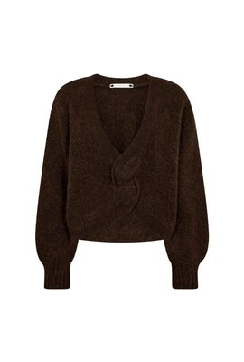 Co'couture Bruin Cozy Trui
