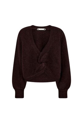 Co'couture Bordeaux Cozy Trui