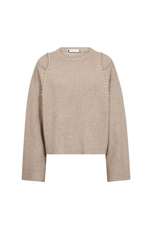 Co'couture Sand Row Rib Knit