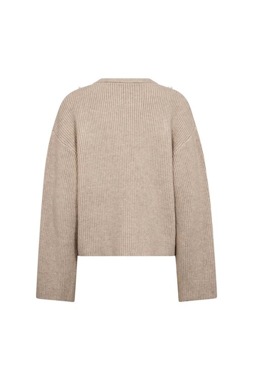 Co'couture Sand Row Rib Knit