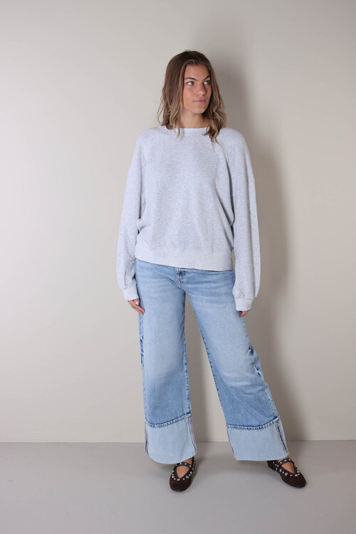 American Vintage Lichtgrijs Sweater