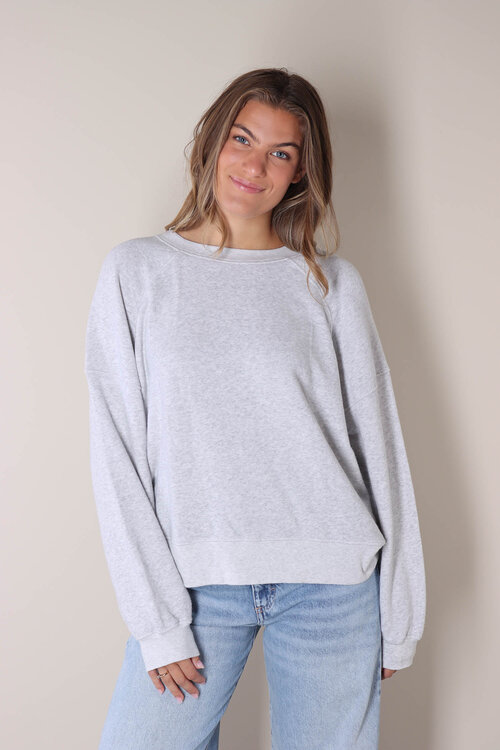 American Vintage Lichtgrijs Sweater