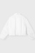 10Days White cropped smoking blouse
