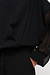 10Days Black pleated sweater chiffon