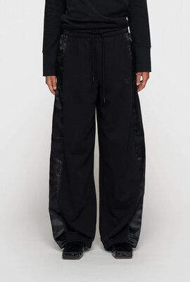 10Days Black western jogger satin