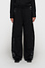 10Days Black western jogger satin