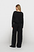 10Days Black western jogger satin