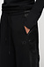 10Days Black western jogger satin