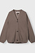 10Days moonrock baseball cardigan fleece