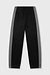 10Days Black wide tapered pants twill