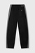 10Days Black wide tapered pants twill