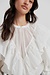Second Female Off White Friafrill Blouse