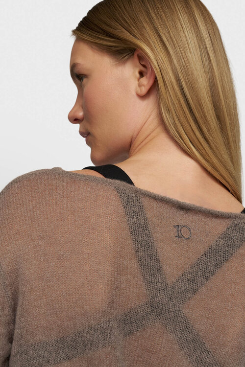 10Days moonrock slim knit sweater