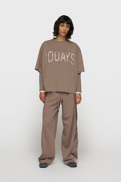 10Days moonrock short sleeve sweater