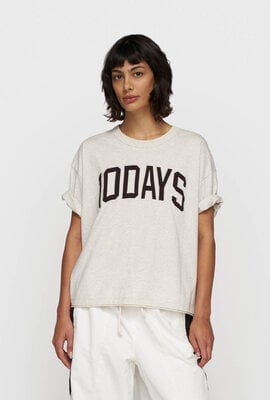 10Days Soft White Melee baseball tee 10DAYS