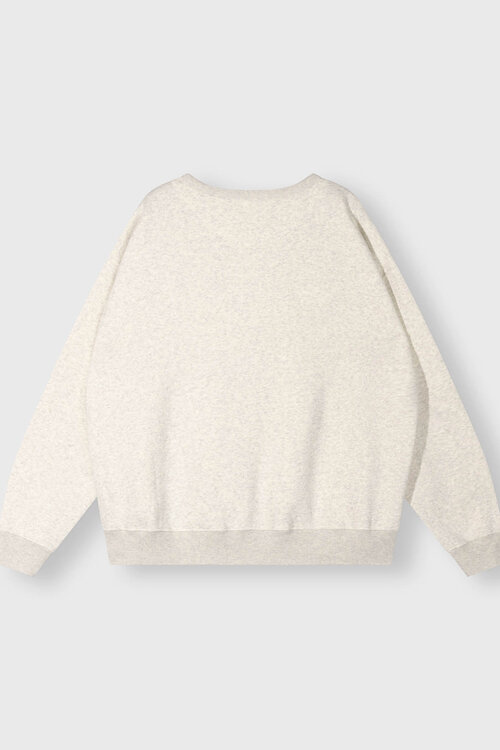 10Days Soft White Melee statement sweater
