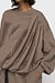 10Days moonrock pleated sweater 10