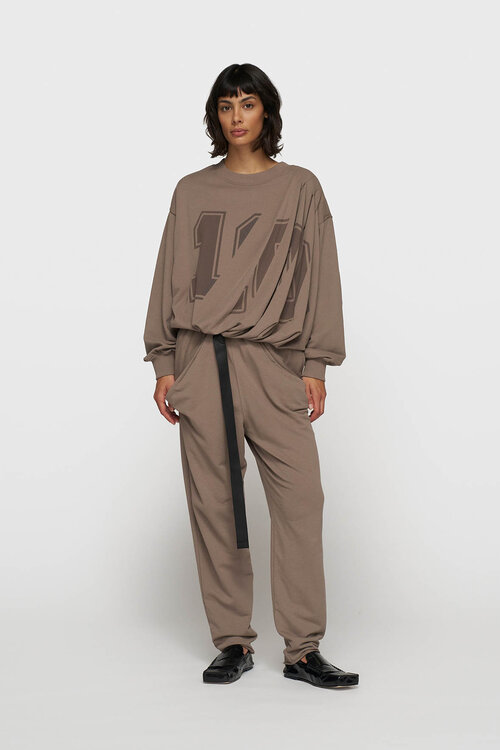 10Days moonrock pleated sweater 10