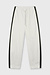 10Days Ecru wide tapered pants twill